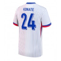 Francúzsko Ibrahima Konate #24 Vonkajší futbalový dres ME 2024 Krátky Rukáv
